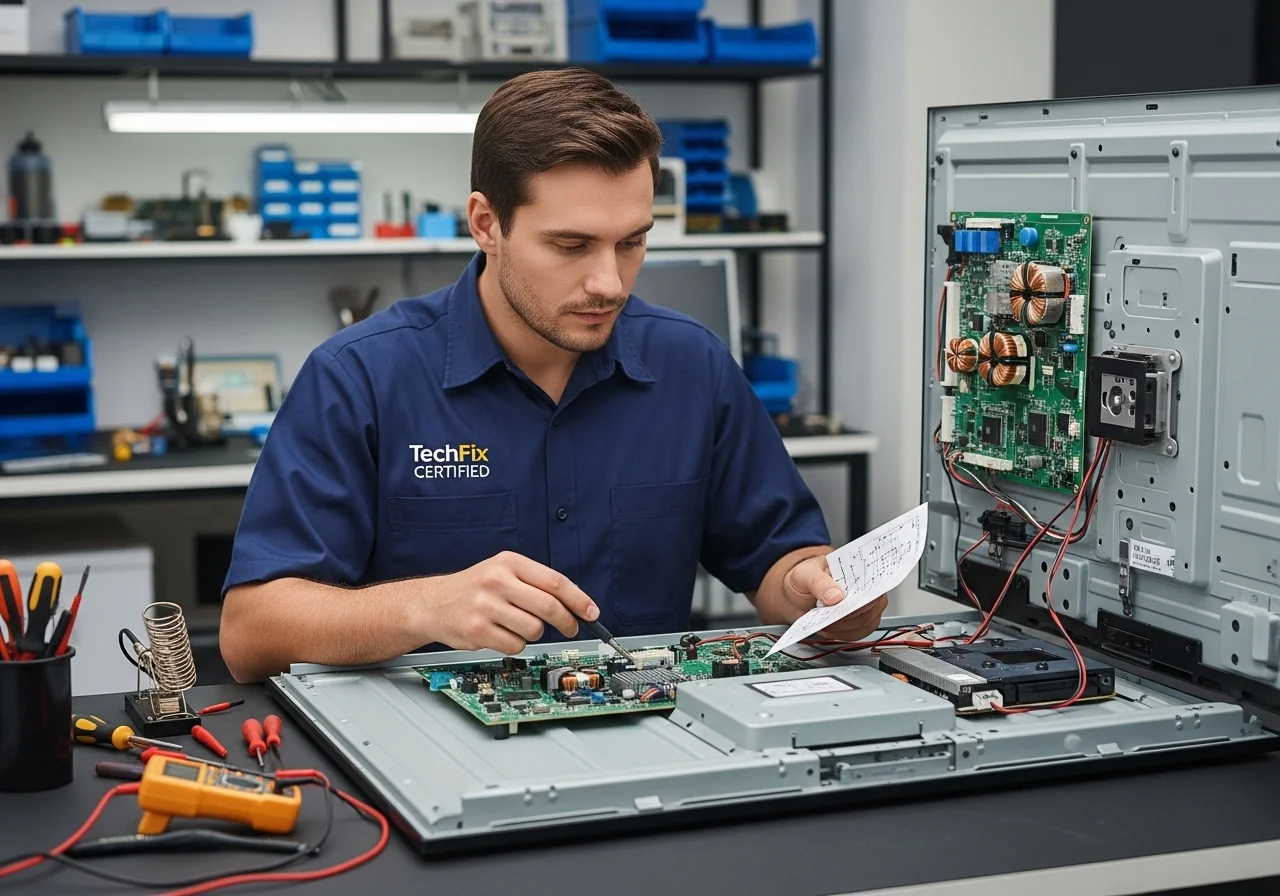 Toshiba TV Tamiri İçin Sertifikalı Uzman Teknisyen - Anakart ve Ekran Onarımı