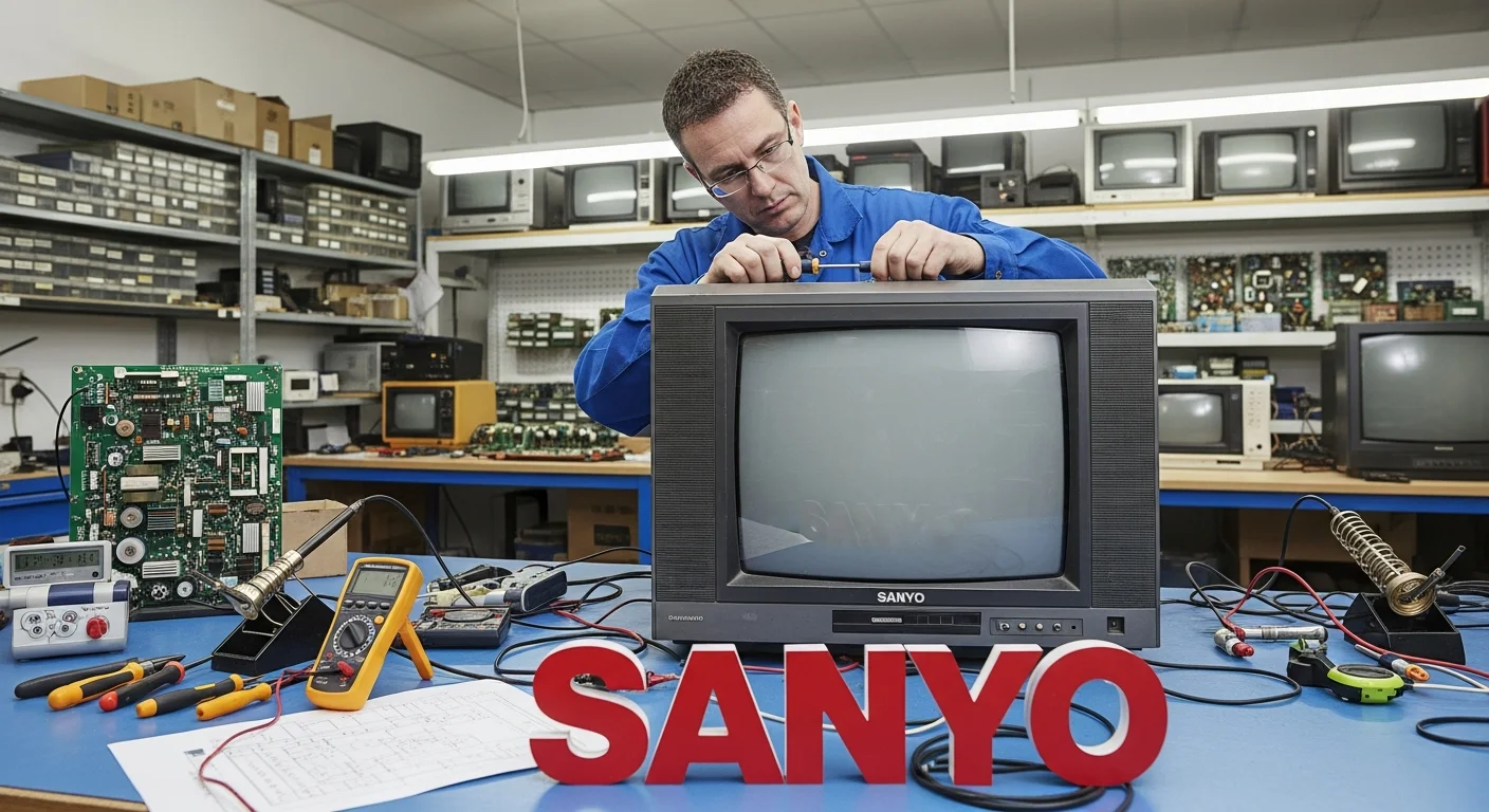 Sanyo TV Açılmıyor Servisi